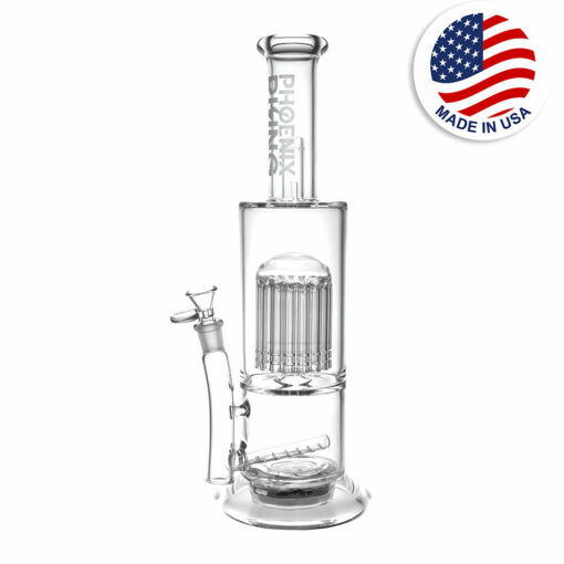 Shop Phoenix Rising Private Party Water Pipe w/ Light -14.5"/14mm F in australian