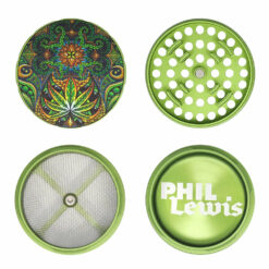 Shop Cali Crusher Homegrown Phil Lewis Indica Grinder -4pc/2.35