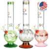 Shop Phoenix Rising Bubble Base Water Pipe w/ Ice Pinch - 12"/Colors Vary in australian