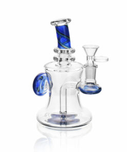 Shop High Society | Astara Premium Wig Wag Concentrate Rig (Blue) in australian