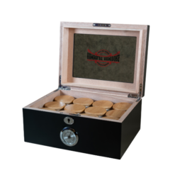 Shop Original Black Matte Humboldt Humidor in australian