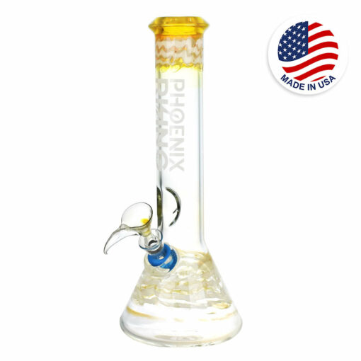 Shop Phoenix Rising Rope Beaker Water Pipe - 10"/14mm F/Colors Vary in australian