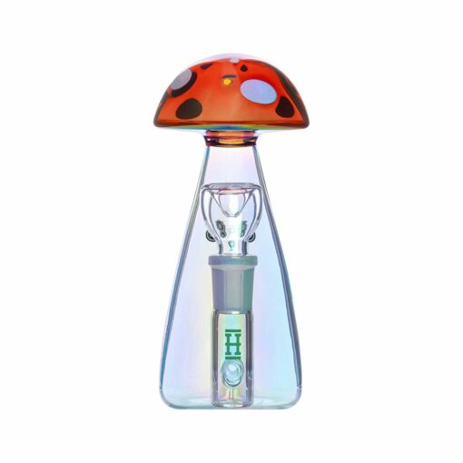 Shop Hemper Trippy Shroom Glass Water Pipe - 5.75" / 14mm F in australian