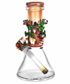 Shop Empire Glassworks Baby Beaker Water Pipe - 8"/14mm F/Renew the Redwood in australian