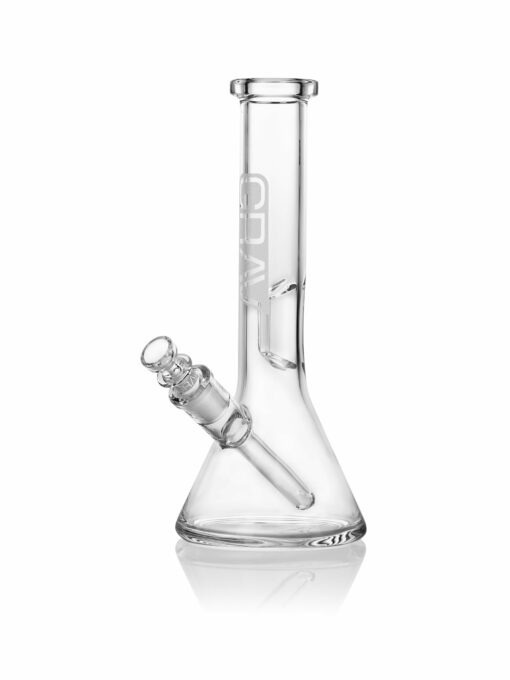 Shop GRAV® Small, Clear Beaker Base Water Pipe in australian