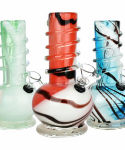 Shop Cloud Of Dreams Soft Glass Water Pipe - 7.75" / Colors Vary in australian