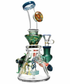 Shop Tataoo Glass Ocean Life Bong in australian