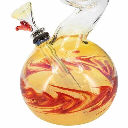 Shop LA Pipes "Switchback" Bubble Base Bong in australian