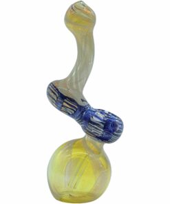 Shop LA Pipes "Rake Bubb" Fumed Sherlock Bubbler Pipe (Various Colors) in australian