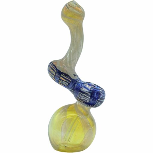 Shop LA Pipes "Rake Bubb" Fumed Sherlock Bubbler Pipe (Various Colors) in australian