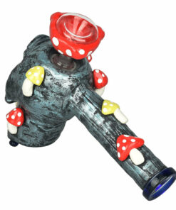 Shop Pulsar Rainbow Puking Skull Bubbler Pipe - 8" / 19mm F in australian