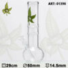 Shop CannaHeroes | 11" Glass Water Pipe in australian