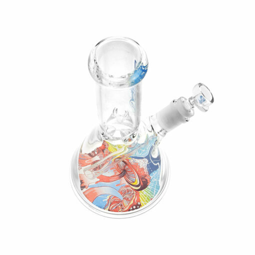 Shop Pulsar Bottoms Up Melting Shrooms Water Pipe - 10"/14mm F in australian