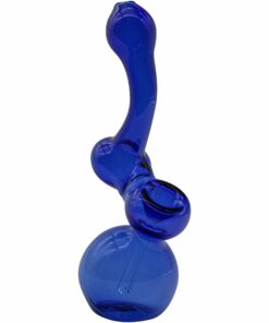 Shop LA Pipes "Sherbub" Glass Sherlock Bubbler Pipe (Various Colors) in australian