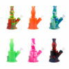 Shop 3 in 1 Silicone Water Pipe - 7" / 14mm F / Colors Vary in australian