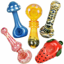 Shop High End Spoon Pipe - 3" - 5" / Assorted - 40PC BUNDLE in australian