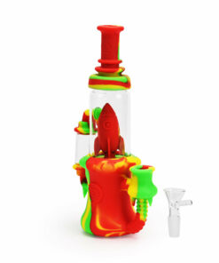 Shop Ritual - 8.5'' Silicone Rocket Recycler - Rasta in australian