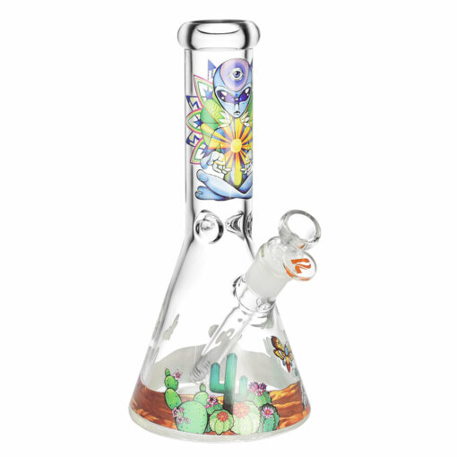 Shop Pulsar Full Wrapped Beaker Water Pipe -10.5"/14mm F/Psychedelic Desert in australian