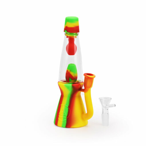 Shop Ritual - 7.5'' Silicone Lava Lamp - Rasta in australian