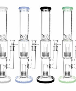 Shop Pulsar Borosilicate Water Pipe- 16.5" / 19mm F / Colors Vary in australian