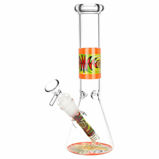 Shop Vacillating Vibe Beaker Water Pipe - 9.75" / Colors Vary in australian