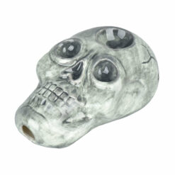 Shop Wacky Bowlz Skull Ceramic Hand Pipe | 3.5" in australian