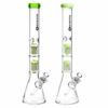 Shop Pulsar Dual Jellyfish Perc Water Pipe- 18.5"/14mm F/Colors Vary in australian