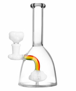 Shop Rainbow Cloud Water Pipe - 7.25" / 14mm F in australian