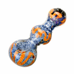 Shop Fritted Squiggle Spoon Glass Pipe in australian