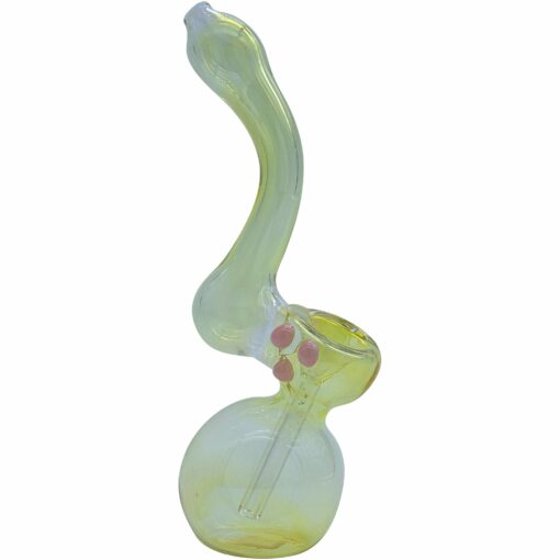 Shop LA Pipes "Silver Sherlock" Fumed Sherlock Bubbler Pipe (Various Colors) in australian