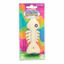 Shop Wacky Bowlz Fish Skeleton Ceramic Hand Pipe - 4