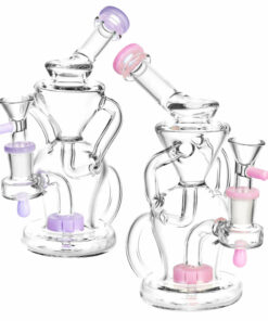 Shop Infinite Cosmos Recycler Water Pipe - 7"/14mm F/Colors Vary in australian