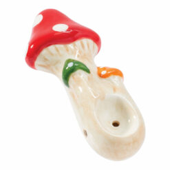 Shop Wacky Bowlz Tri Mushroom Ceramic Pipe - 4" in australian