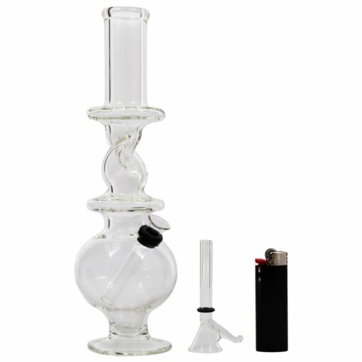 Shop LA Pipes "The Typhoon Twister" Glass Bong in australian