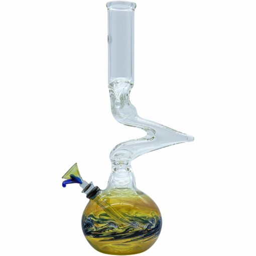 Shop LA Pipes "Switchback" Bubble Base Bong in australian