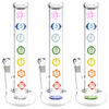 Shop Hollow Base Chakra Water Pipe - 14" / 19mm F / Colors Vary in australian