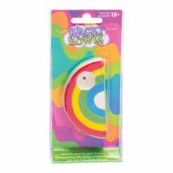 Shop Wacky Bowlz Rainbow Ceramic Pipe - 3.5