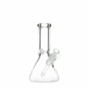 Shop 10in 50x9mm Beaker Bong w/Disc Handle Funnel Bowl in australian