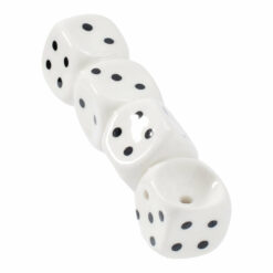 Shop Wacky Bowlz Dice Ceramic Hand Pipe - 3.75" in australian