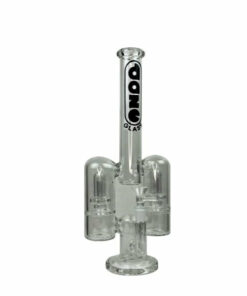 Shop Daze Glass - 14" Rocket Ship Dual Showerhead Perc Glass Water Pipe in australian