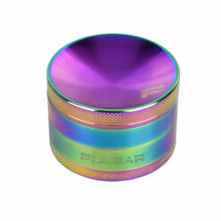 Shop Pulsar Concave Rainbow Anodized Aluminum Grinder | 2.5" in australian