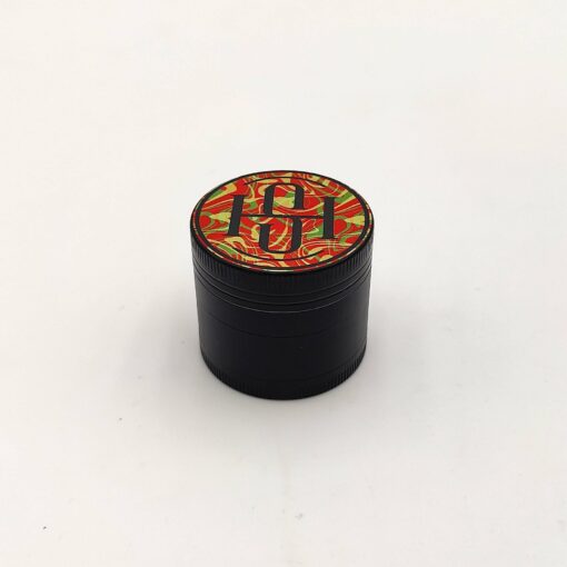 Shop High Society - 4 PC 40mm Ceramic Teflon Coated Grinder - Rasta in australian