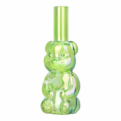 Shop Bear Buddy Electroplated Water Pipe | 6" | 10mm F in australian