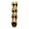 Shop Wacky Bowlz Skulls Ceramic Hand Pipe - 3.75" in australian