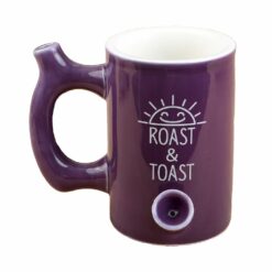 Shop Plum Color Glossy Premium Roast & Toast Mug in australian