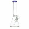 Shop Thick Beaker Bong with Purple Accent in australian