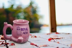 Shop Her royal high-ness small pink mug in australian