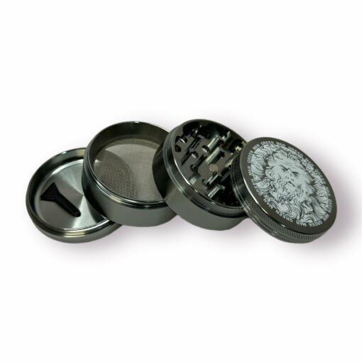 Shop Green Man Gray 4-Piece Aluminum Grinder, 2.5" in australian