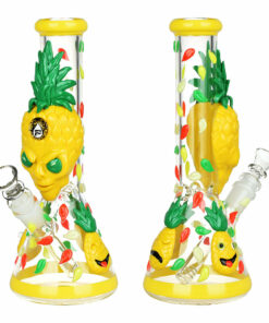 Shop Pulsar Alien Pineapple Beaker Water Pipe - 10" / 14mm F in australian