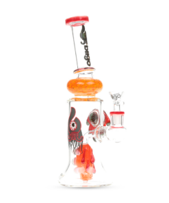 Shop Lookah Glass 11.25" Dripping Eye Angled Water Pipe in australian